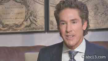 Joel Osteen admits he got emotional at Lakewood Church's reopening - KTRK-TV