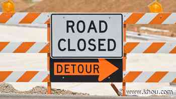 Weekend traffic alert: I-10 closed heading east at Shepherd - KHOU.com