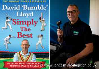 Cricket legend David Lloyd looks back on his career in new book