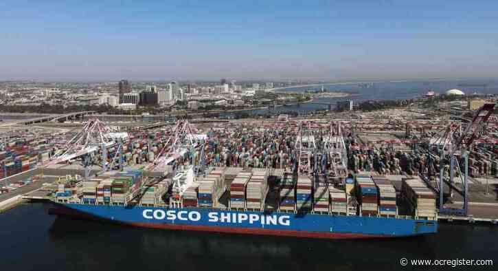 Booming cargo at LA, Long Beach ports hint at holiday bright spot after dark year for US economy