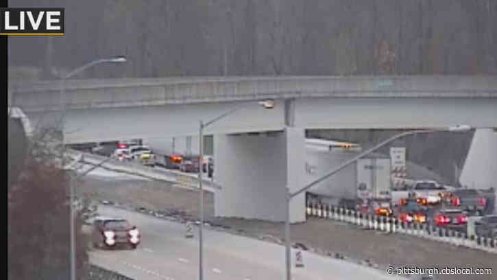 Eastbound Lanes Of Interstate-70 Closed For Several Hours Due To Tractor Trailer Crash