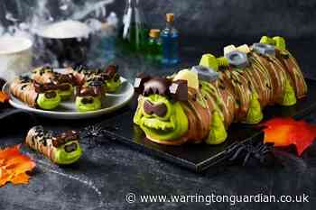 Colin the Caterpillar given 'Frankencolin' makeover for Halloween