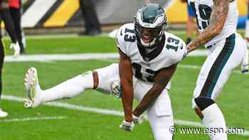 Fantasy football waiver wire for NFL Week 7: Travis Fulgham, Justin Herbert among top pickups