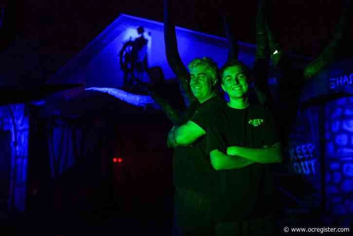 Coronavirus couldn’t spook this father and son from their haunted fun