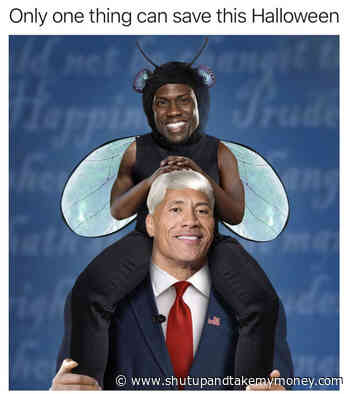 The Rock Kevin Hart Mike Pence Fly Halloween Costume – Meme