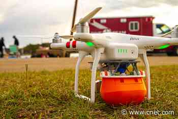 When a hurricane blows out your internet, a drone can drop an instant network     - CNET