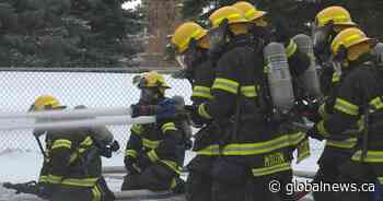Training wrapping up for Lethbridge’s newest firefighter recruits