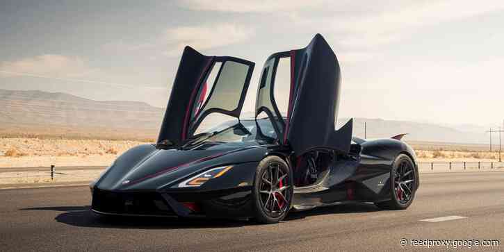 The $1.6 million SSC Tuatara just became the world's fastest car by topping 316 mph
