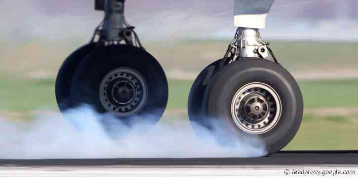 Why plane tires don't explode during landing