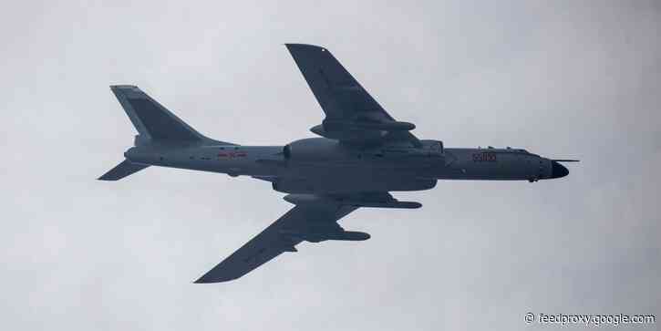 Video captures advanced Chinese bomber carrying a mystery missile possibly built for long-range strikes on US bases or even aircraft carriers