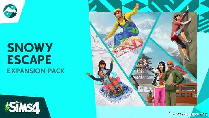 New Sims 4 Snowy Escape Expansion Pack Announced