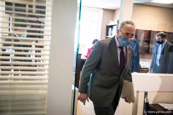 Sen. Schumer, McConnell spar over COVID relief bill