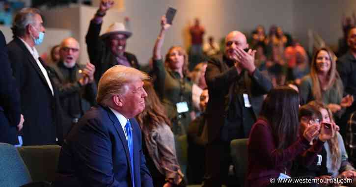 President Trump Attacked for Giving Offering While at Church in Las Vegas
