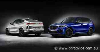 2021 BMW X5 M and X6 M Competition First Edition models confirmed locally