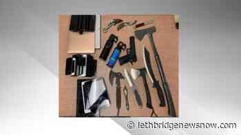 LPS lay 31 charges after weapons and stolen items recovered - Lethbridge News Now