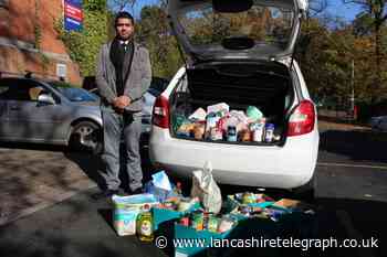 Students encourage peers to donate to Blackburn Foodbank