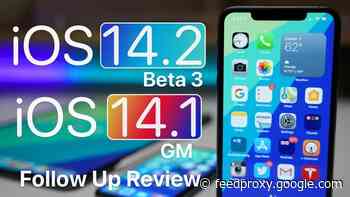 Here is another look at iOS 14.2 Beta 3 and iOS 14.1 GM