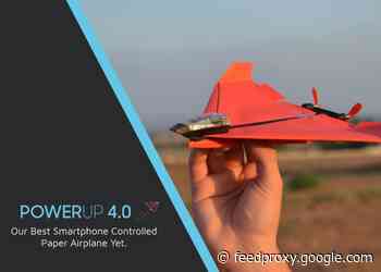 POWERUP 4.0 smartphone controlled plane $99