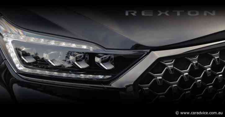2021 SsangYong Rexton facelift teased – UPDATE: Australian launch confirmed