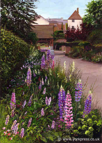 Fire at Rowntree Park in York