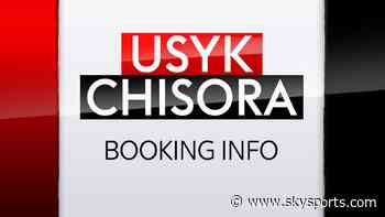 Usyk vs Chisora: Booking info