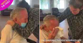 GMB hosts left in tears as elderly couple reunite after 250 days apart