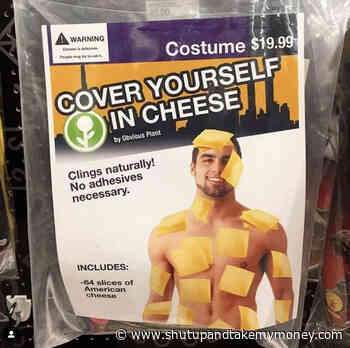 Cover Yourself In Cheese Halloween Costume – Meme