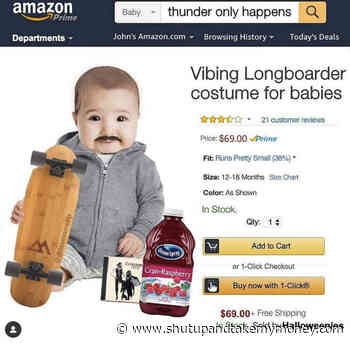 Vibing Longboarder Costume For Babies – Meme