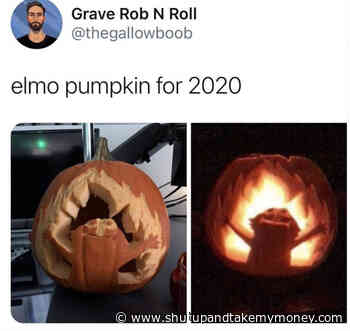 Elmo Pumpkin For 2020 – Meme