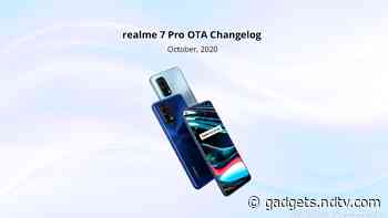 Realme 7 Pro Receiving October 2020 Update in India With Camera Optimisations