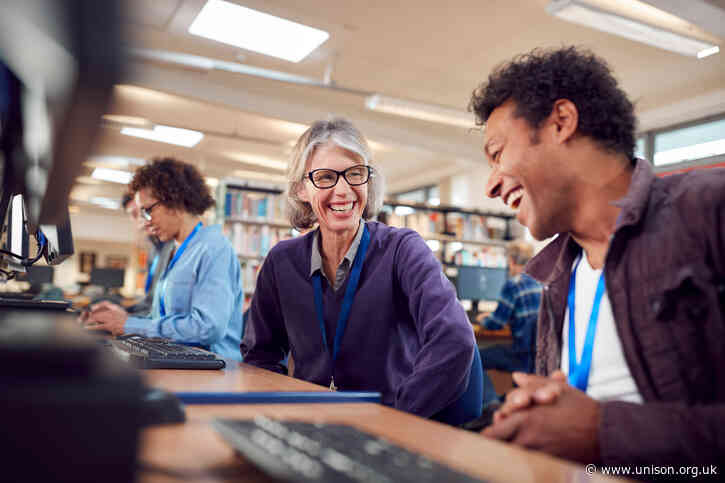 UNISON calls on government to pull back from scrapping Union Learning Fund