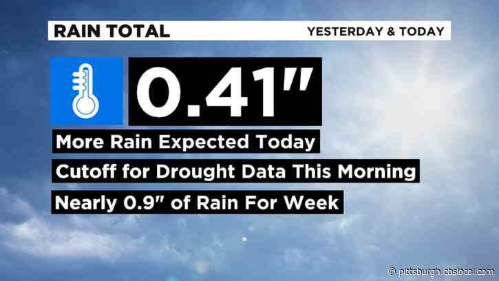 Pittsburgh Weather: Tuesday Rain Chances, Warmer Temperatures On The Way