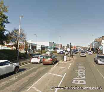 Man arrested and other hospitalised in Astley Bridge car crash