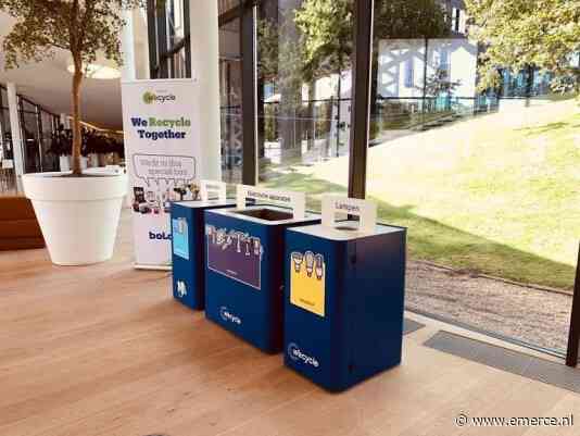 Wecycle reikt Wecycle Recycle Certificaat uit aan bol.com