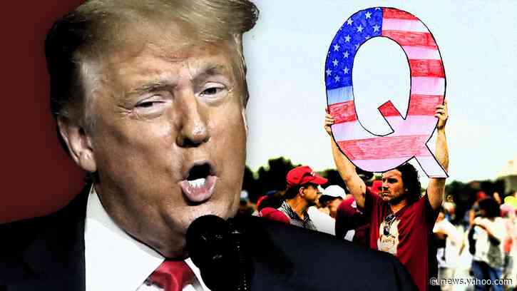 New Yahoo News/YouGov poll: Half of Trump supporters believe QAnon’s imaginary claims