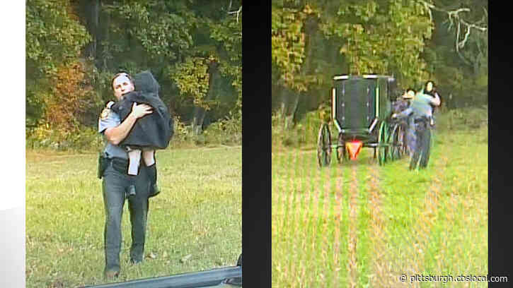 Pa. State Police Trooper Saves Toddler After Spooked Horse Runs Away With Amish Buggy
