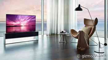 LG Just Shattered Your Rollable OLED TV Dreams With an $87,000 Price Tag