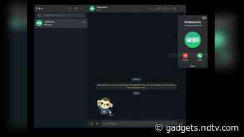 WhatsApp Bringing Voice and Video Calls to Desktop Web Client: Report - Gadgets 360