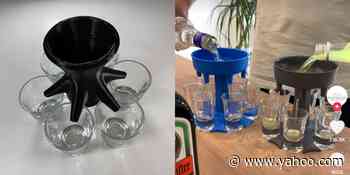 TikTok Is Obsessed With This Gadget That Will Pour 6 Shots At Once - Yahoo Lifestyle