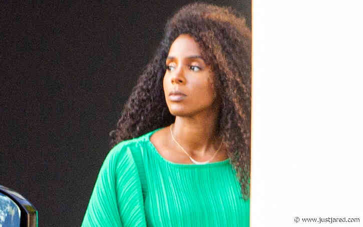 Pregnant Kelly Rowland Cradles Baby Bump on Photo Shoot Set, Shares Video in Her Bikini!