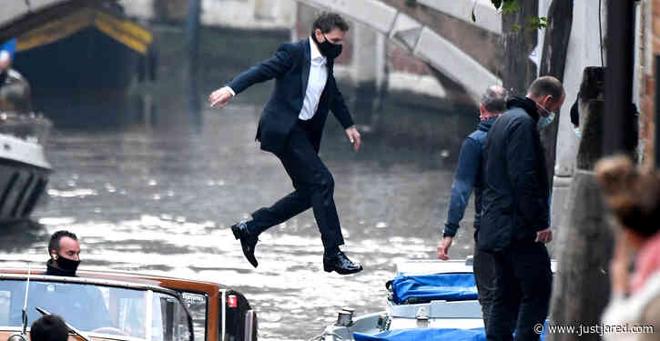 Tom Cruise Jumps from One Water Taxi to Another for 'Mission: Impossible' Stunts in the Venice Canals!