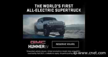 Hummer EV seemingly leaks online ahead of big debut this evening     - Roadshow