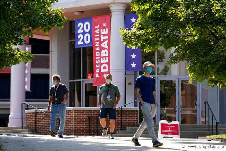 In debate countdown, Trump holds rally, Biden does prep