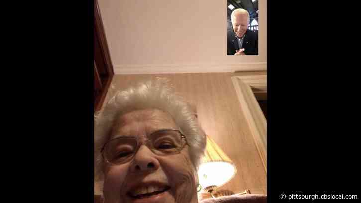 Joe Biden FaceTimed Mister Rogers’ Widow, Joanne, While In Latrobe