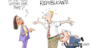 Bagley Cartoon: Dog Bite
