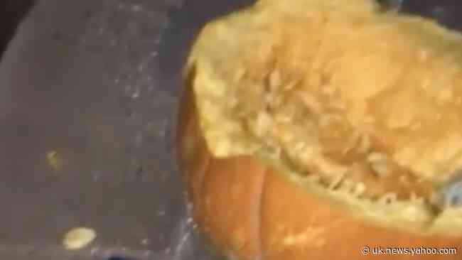 Pumpkin Tossed Through Windshield on Indiana Interstate