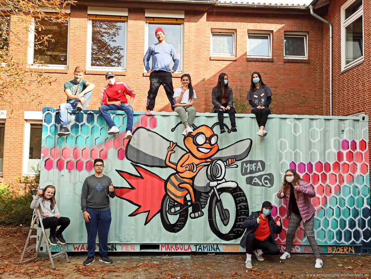 Graffiti statt Malblock in Winsener Realschule - Winsen - Kreiszeitung Wochenblatt