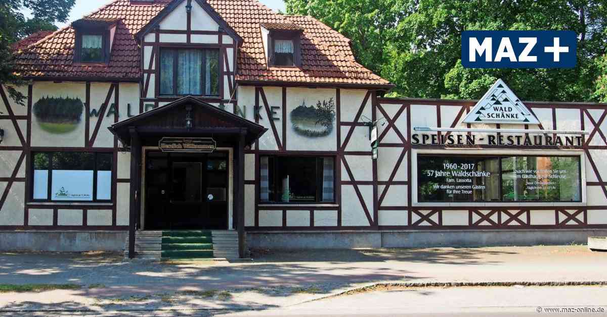 Stahnsdorf schließt Abriss des Traditionslokals "Waldschänke" nicht aus - Märkische Allgemeine Zeitung