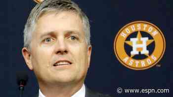Ex-Astros GM Jeff Luhnow again denies role in Houston Astros' sign-stealing scandal - ESPN