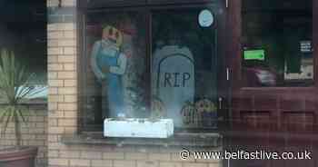 RIP Halloween display at nursing home changed after relatives raise concerns - Belfast Live